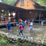 8月23日出発、川遊びキャンプ・白州・入門コース2泊3日　2日目