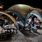 ８月１日発川遊びキャンプ３泊４日白州１日目