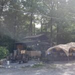 8月13日発川遊びキャンプ2泊3日白州1日目